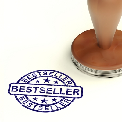 Rubber Stamp With Bestseller Word Stock Image